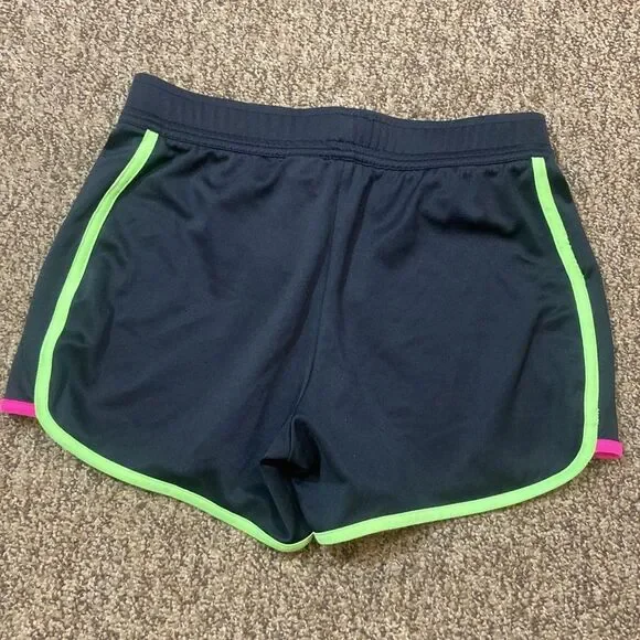 Fila Sport Black Athletic Shorts with Multicolor Trim Size L (14) - Picture 5 of 16